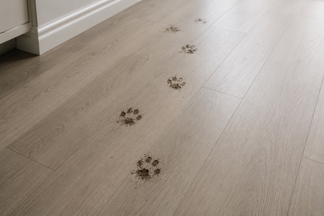 Muddy paws should not mean muddy floors